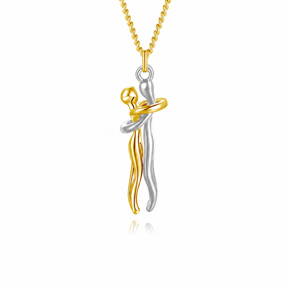 🔥90%off TODAY!丨Oneswear® Forever Embrace Necklace – A Symbol of Love & Connection--Gift Box Packaging🎁