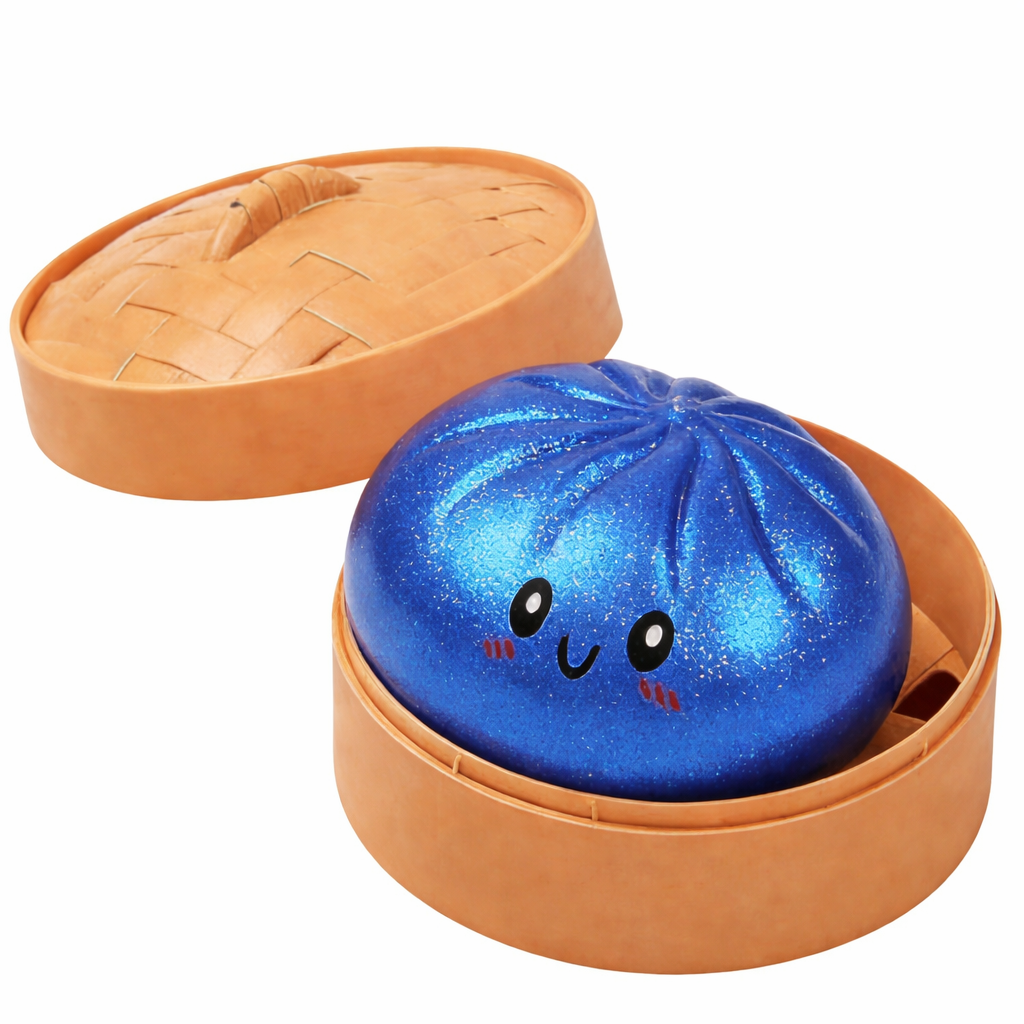 🔥HEATWOLF® Sparkle Dumpling Squishy Box —✨✨Adorable Dumpling Squishy Toy & Anxiety-Relief Gadget