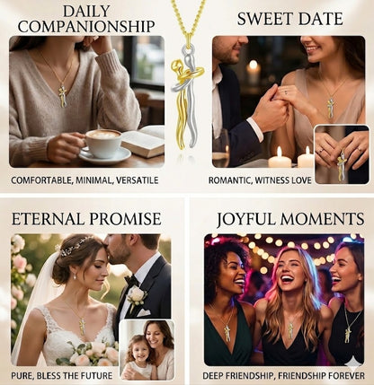🔥90%off TODAY! Forever Embrace Necklace – A Symbol of Love & Connection Oneswear®