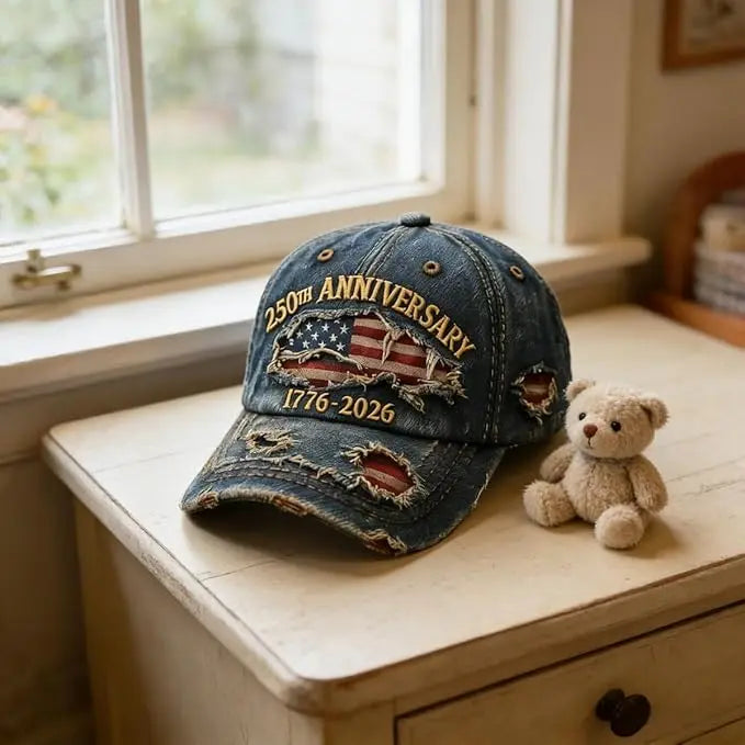 🔥Hot Sell 🇺🇸 Limited Edition ✨2026 USA 250th Anniversary Patriotic Hat – Vintage Heritage Baseball Cap (1776–2026) Paiduis®