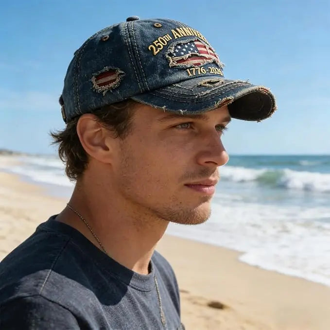 🔥Hot Sell 🇺🇸 Limited Edition ✨2026 USA 250th Anniversary Patriotic Hat – Vintage Heritage Baseball Cap (1776–2026) Paiduis®